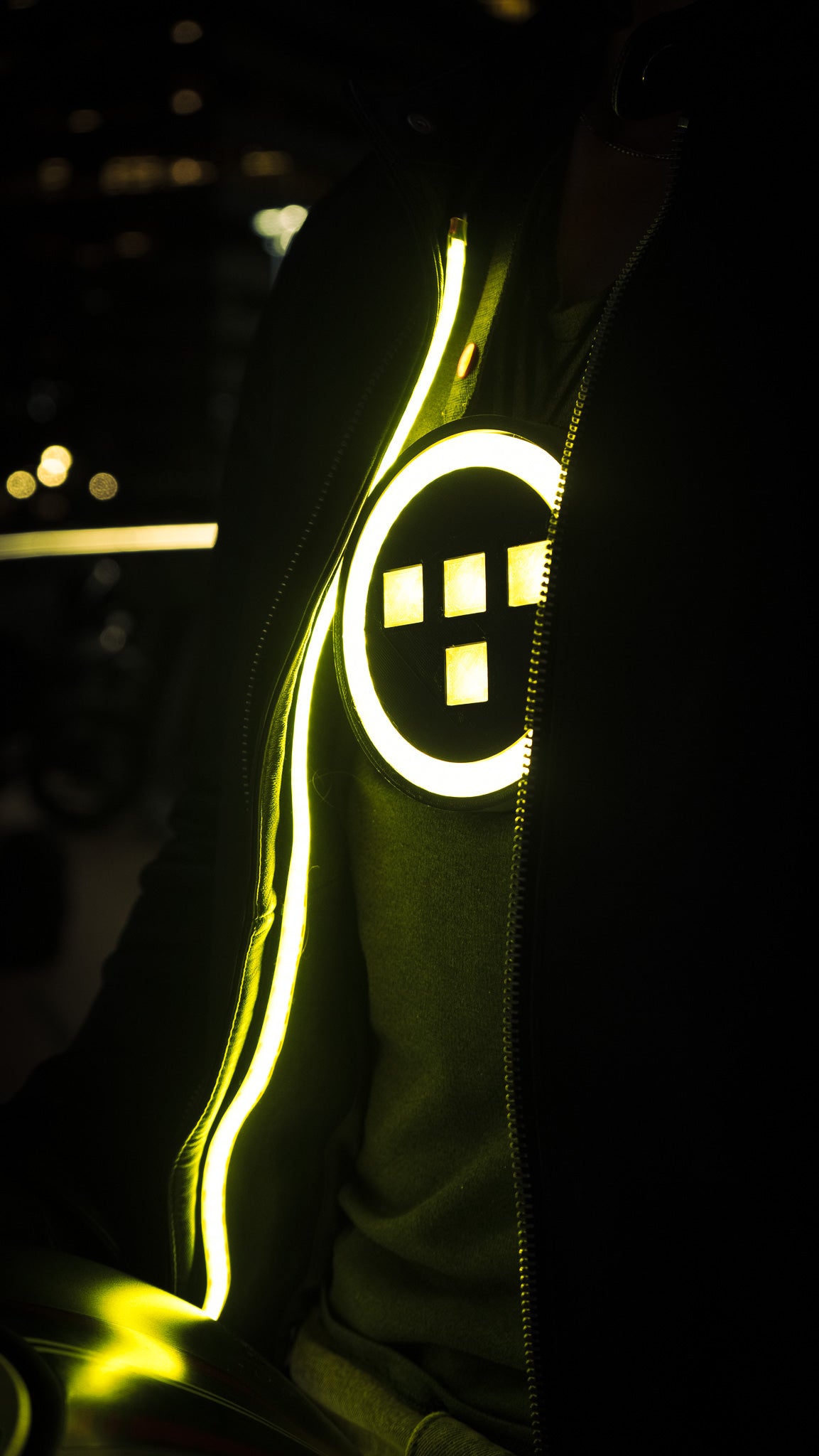 LumaWear Custom LED Jacket Lights