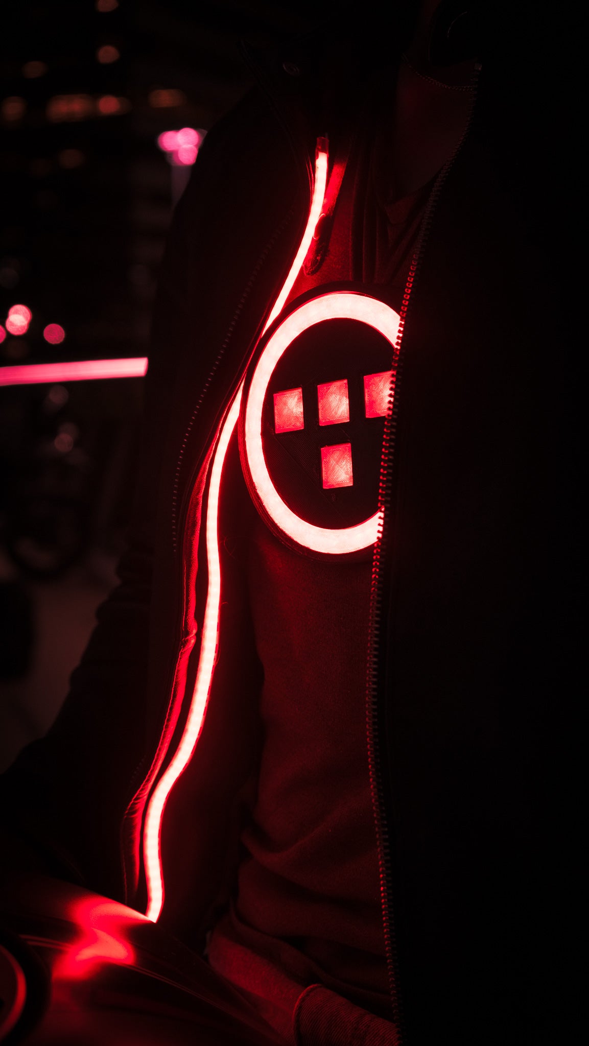 LumaWear Custom LED Jacket Lights