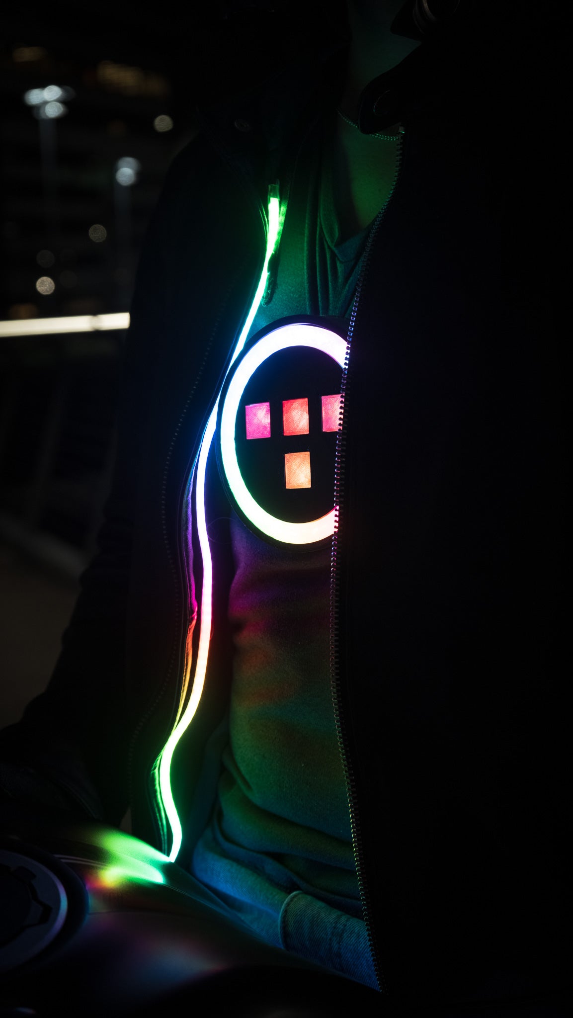 LumaWear Custom LED Jacket Lights