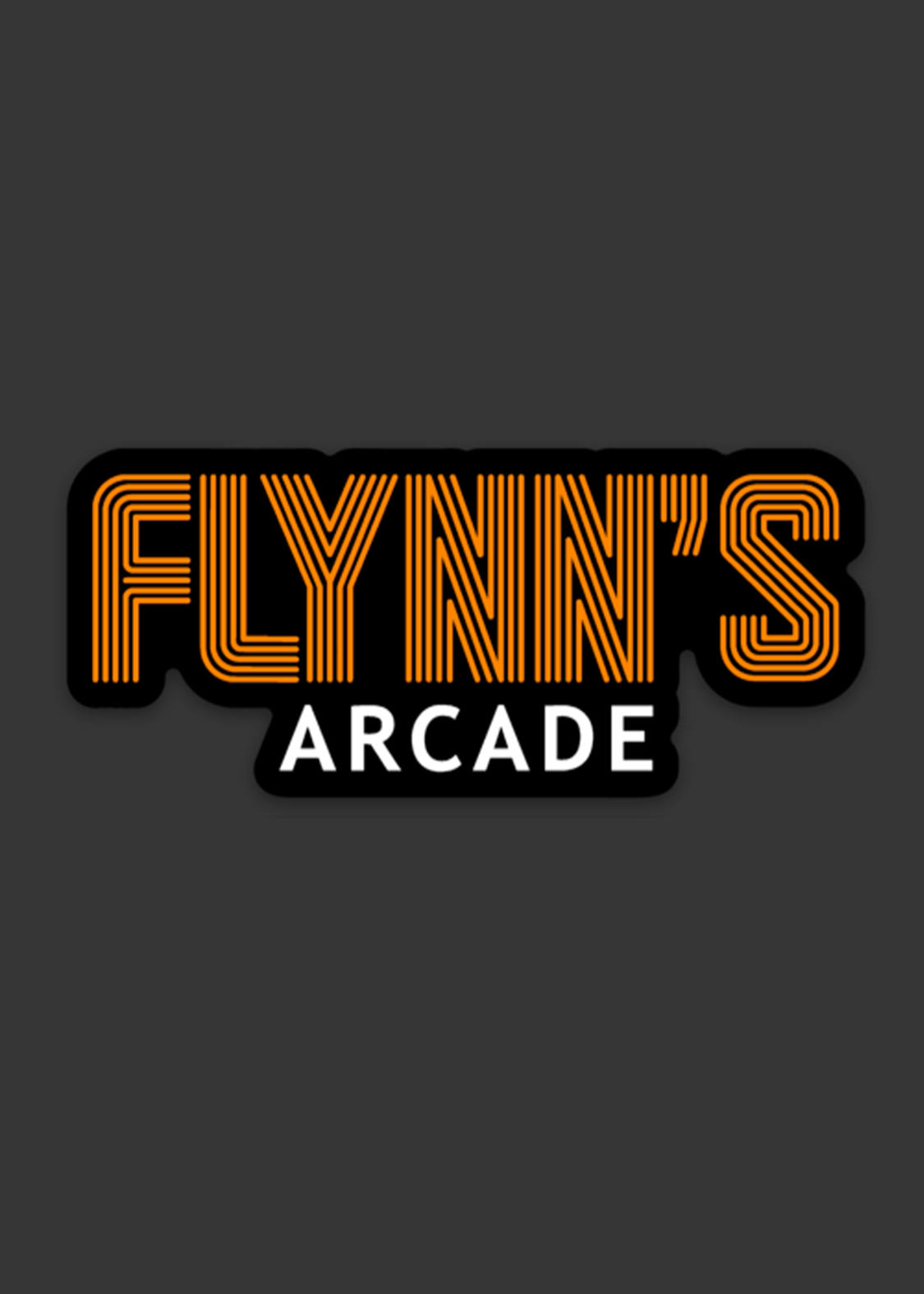 Flynn's Arcade - Classic Sticker