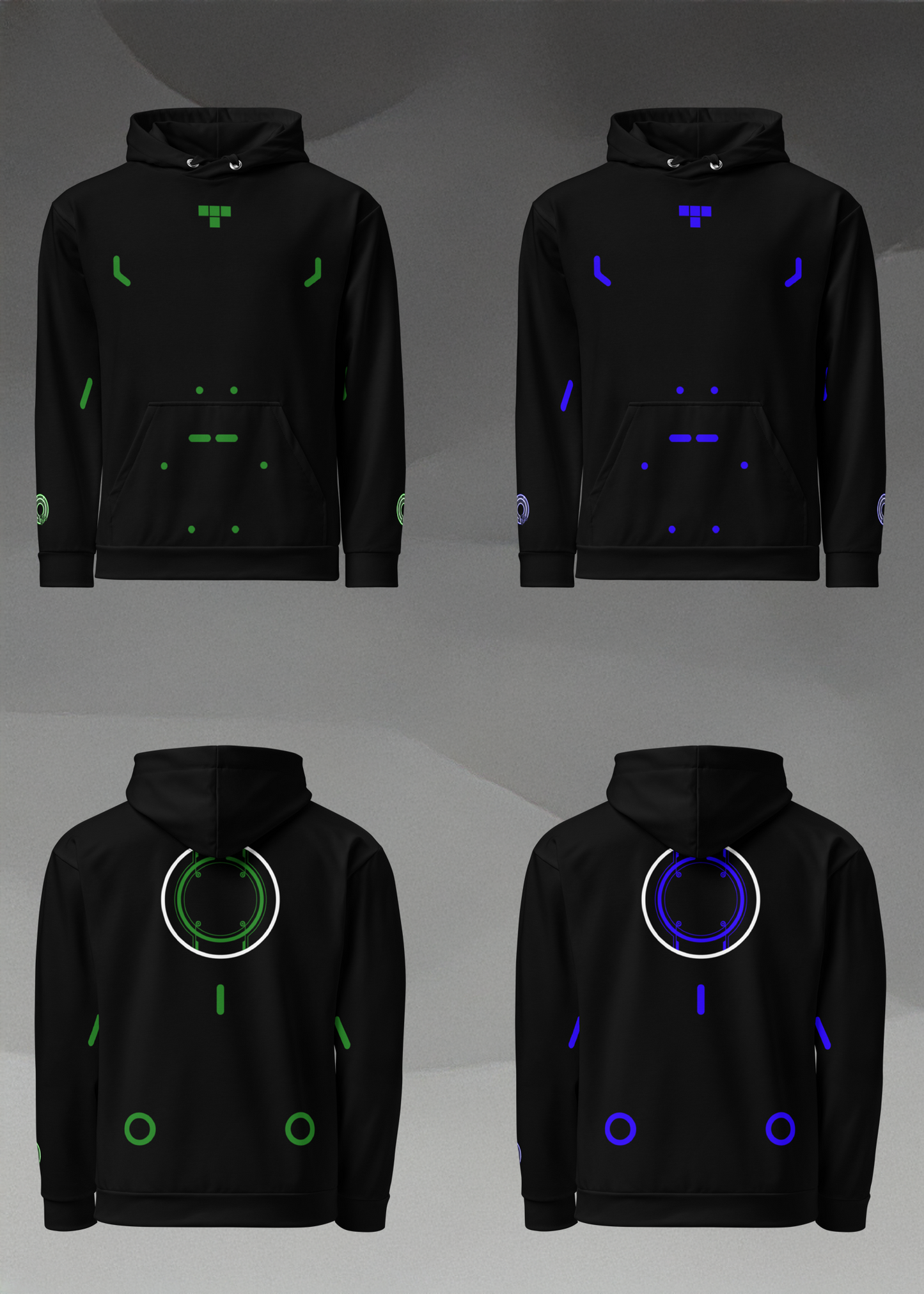 Unisex Rinzler Lightsuit Hoodie | All Colors | All Sizes | Clothing | Tron | Cosplay | Custom