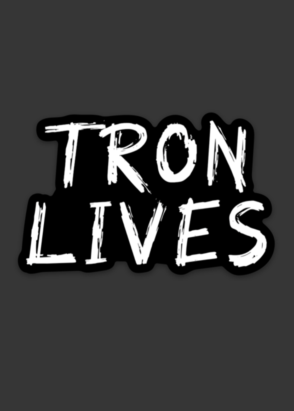 TRON LIVES - Graffiti Sticker