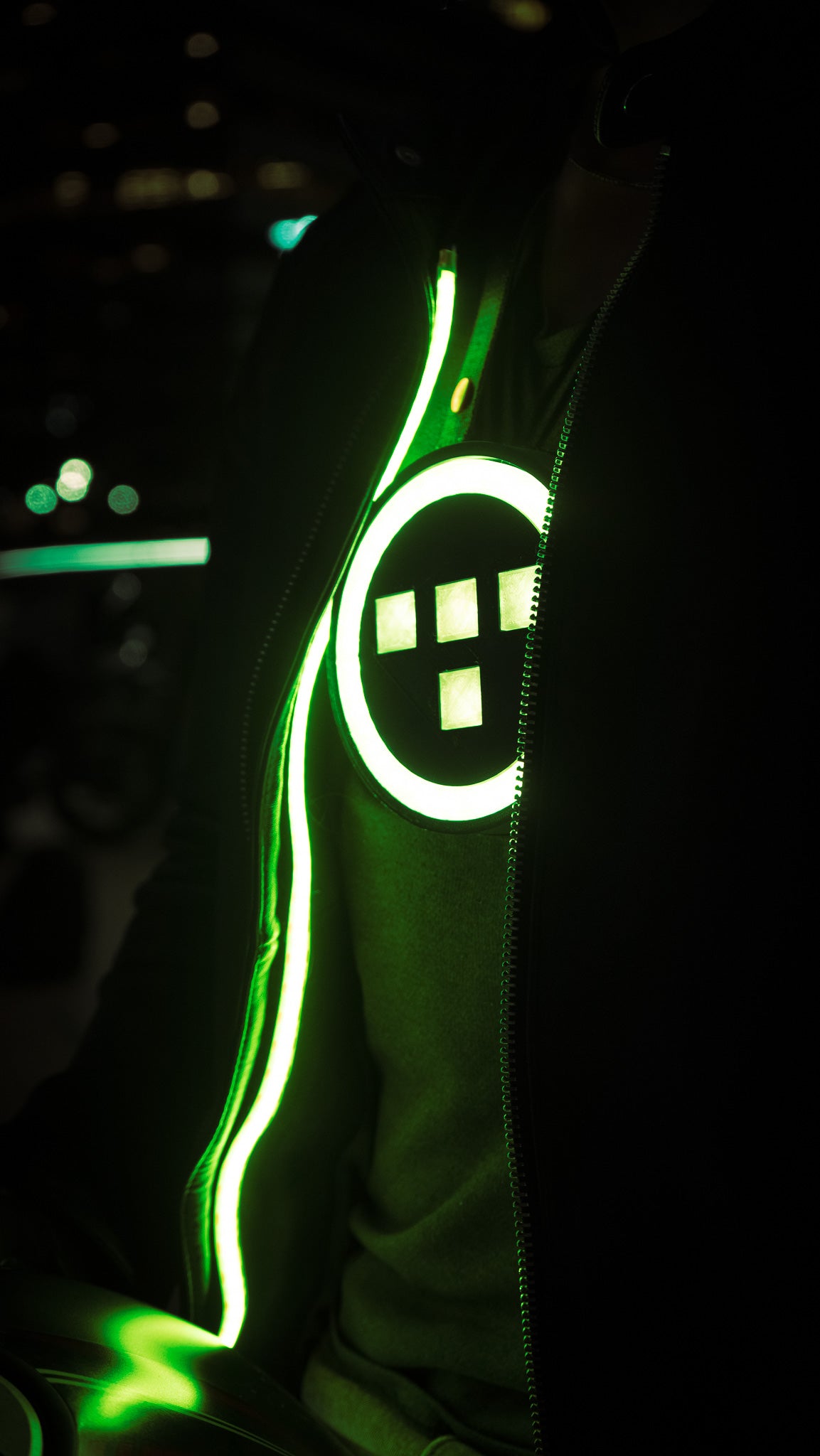 LumaWear Custom LED Jacket Lights