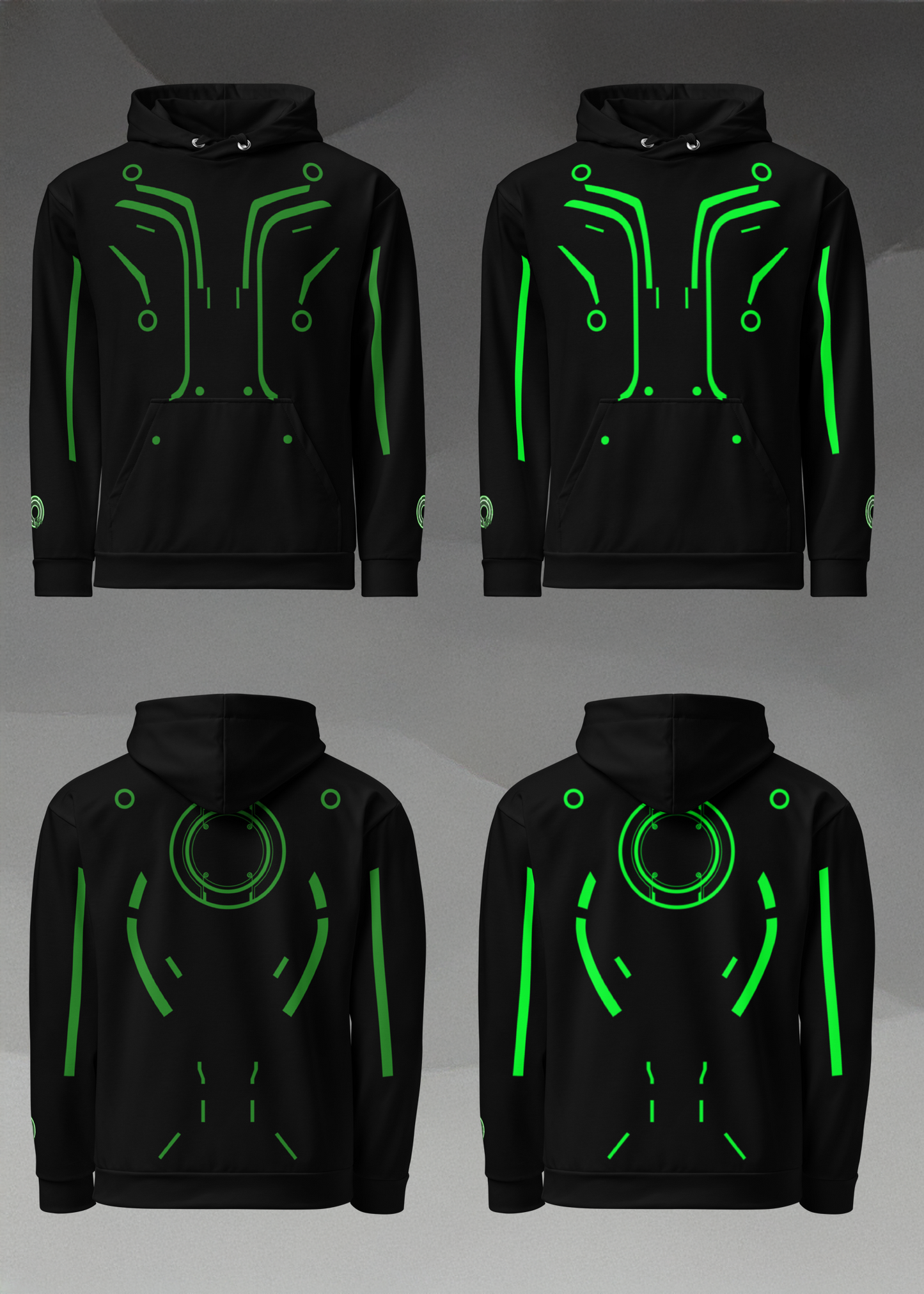 Unisex Enforcer Lightsuit Hoodie | All Colors | All Sizes | Clothing | Tron | Cosplay | Custom