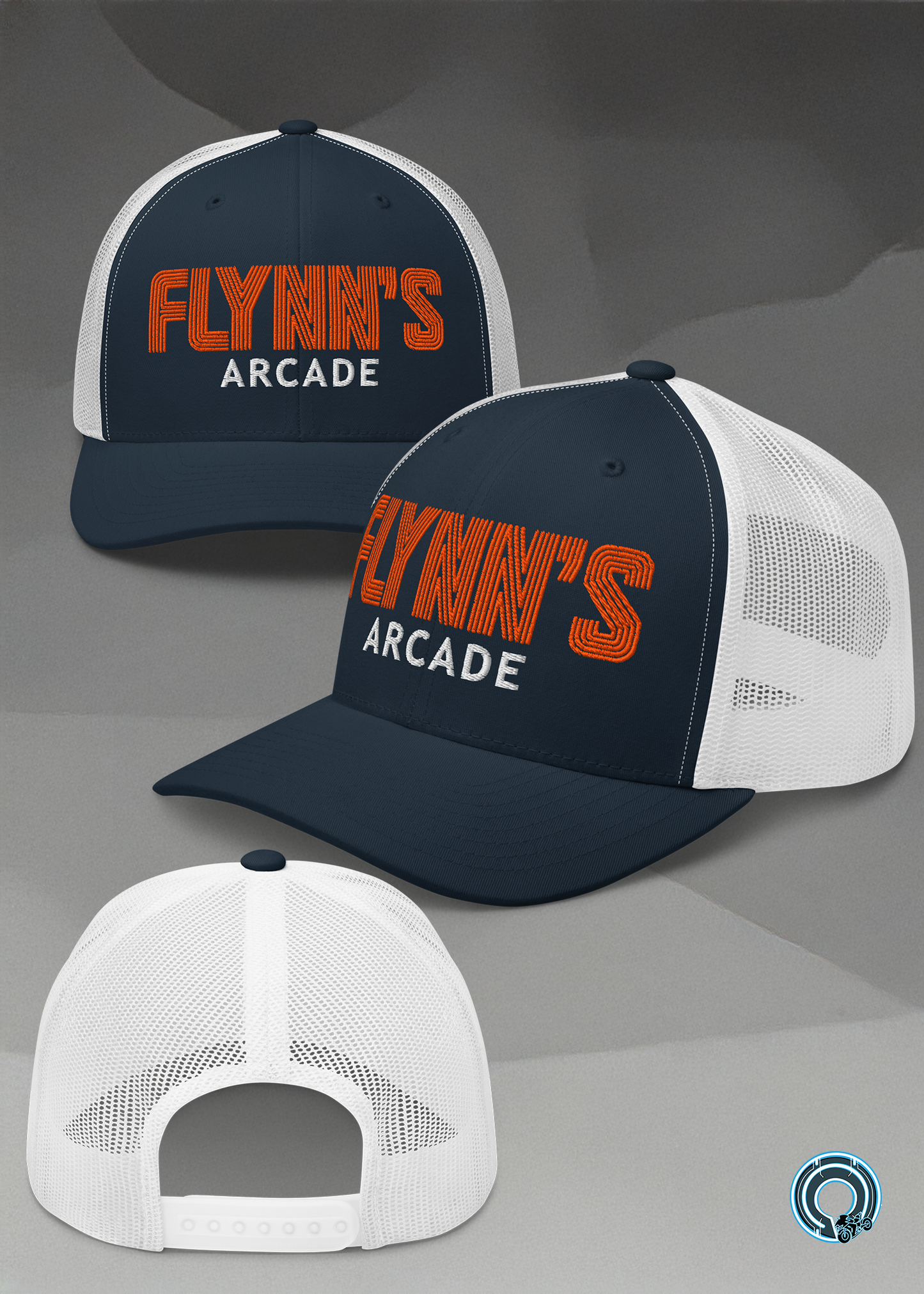 Flynn’s Arcade Hat - Inspired by Tron Legacy | One Size Fits Most | Multiple Colors