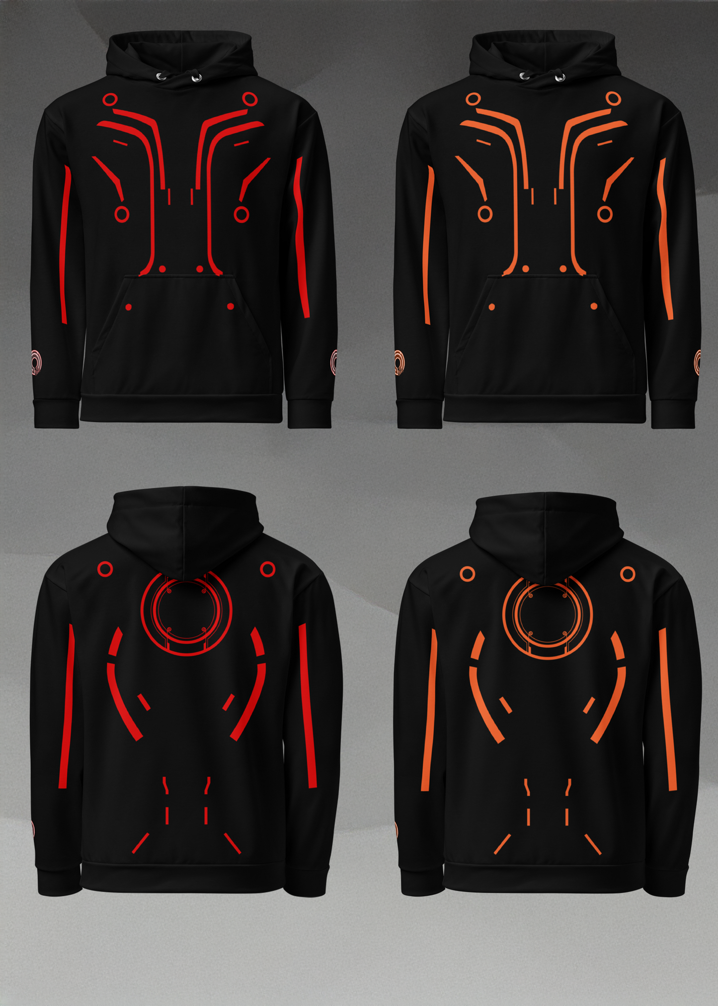 Unisex Enforcer Lightsuit Hoodie | All Colors | All Sizes | Clothing | Tron | Cosplay | Custom