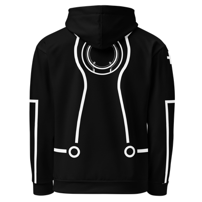 Unisex Quorra Lightsuit Hoodie | All Colors | All Sizes | Clothing | Tron | Cosplay | Custom