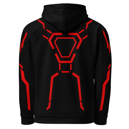 Unisex Ares Lightsuit Hoodie | All Sizes | Clothing | Tron | Cosplay | Custom