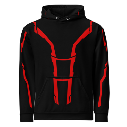 Unisex Ares Lightsuit Hoodie | All Sizes | Clothing | Tron | Cosplay | Custom