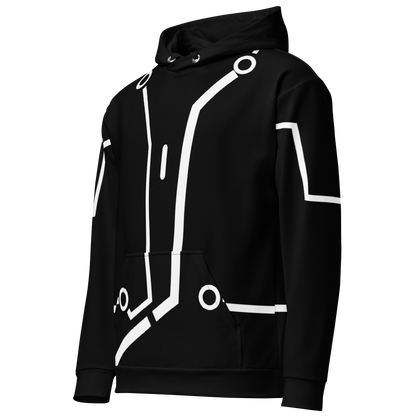 Unisex Quorra Lightsuit Hoodie | All Colors | All Sizes | Clothing | Tron | Cosplay | Custom