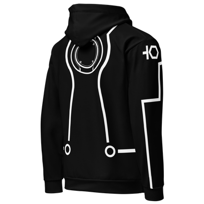 Unisex Quorra Lightsuit Hoodie | All Colors | All Sizes | Clothing | Tron | Cosplay | Custom