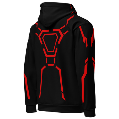 Unisex Ares Lightsuit Hoodie | All Sizes | Clothing | Tron | Cosplay | Custom