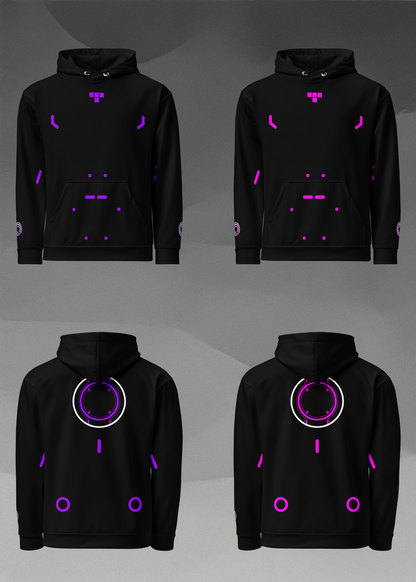 Unisex Rinzler Lightsuit Hoodie | All Colors | All Sizes | Clothing | Tron | Cosplay | Custom