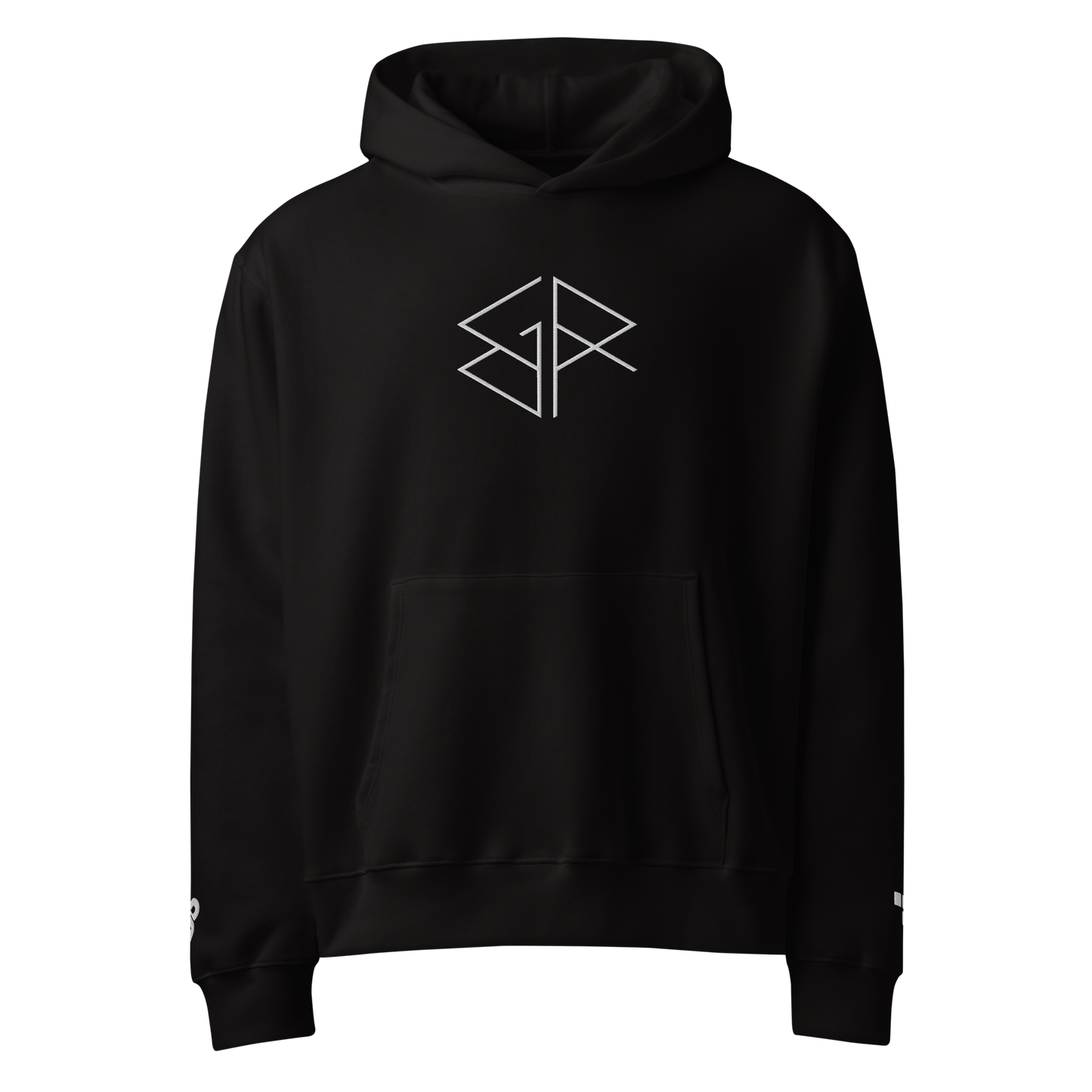 Grid Runnerz Logo Heavyweight Hoodie — Unisex