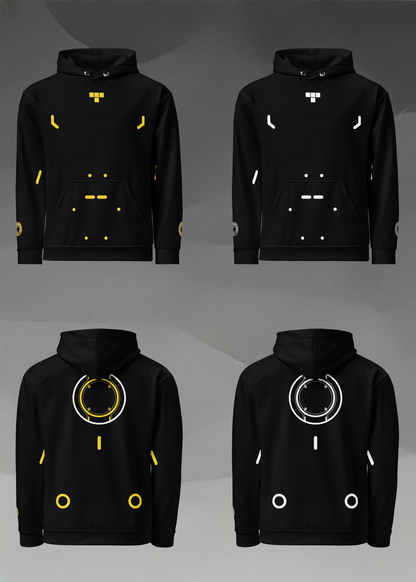 Unisex Rinzler Lightsuit Hoodie | All Colors | All Sizes | Clothing | Tron | Cosplay | Custom